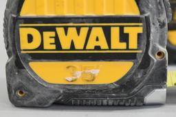 2 Dewalt 35ft Tape Measure