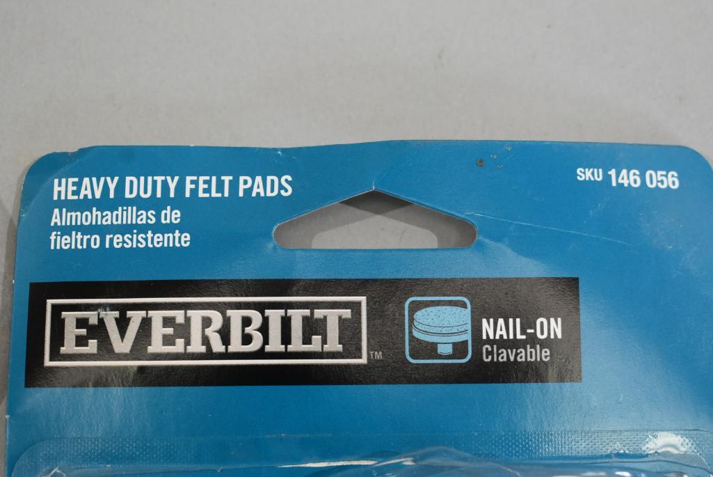 2 Packs Of Everbilt Felt Pads