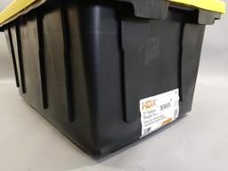 HDX 17 Gallon Tough Tote With Lid