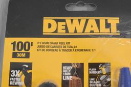 2 Dewalt Gear Chalk Reel Kit