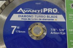 Avanti Pro 7in Diamond Turbo Masonry Blade