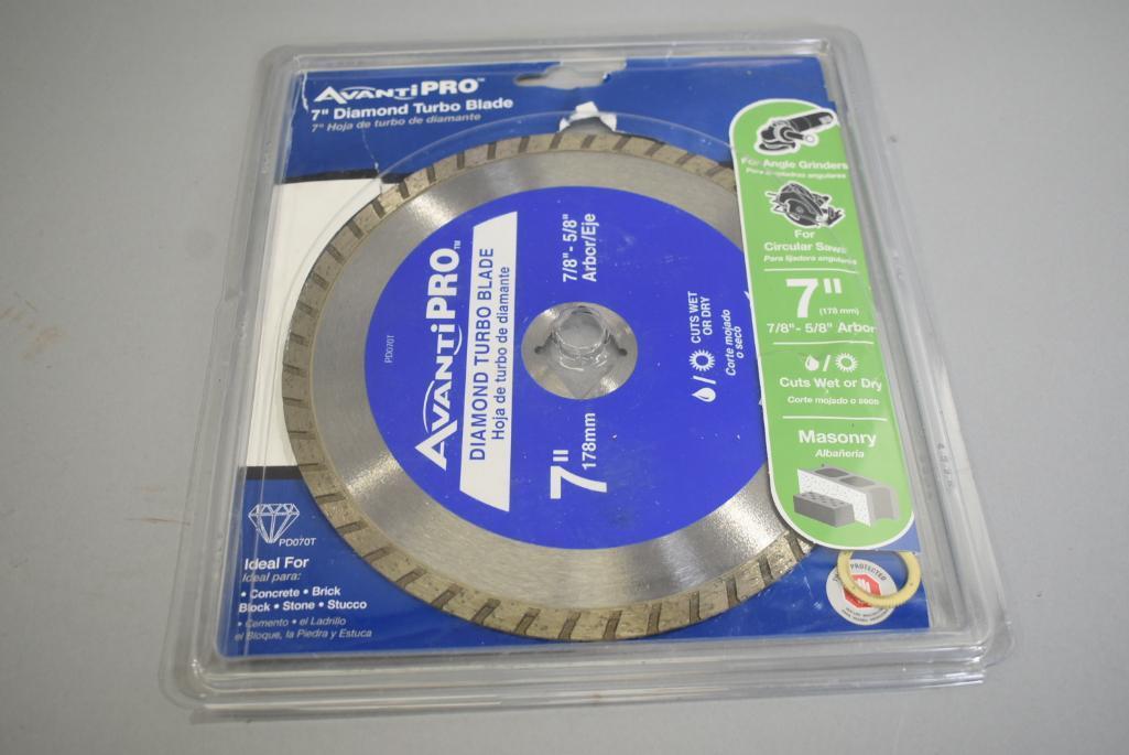 Avanti Pro 7in Diamond Turbo Masonry Blade