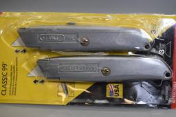 Stanley Classic Set Of 2 Retractable Utility Knives