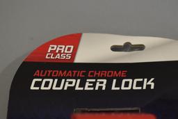 Tow Smart Automatic Chrome Trailer Coupler Lock