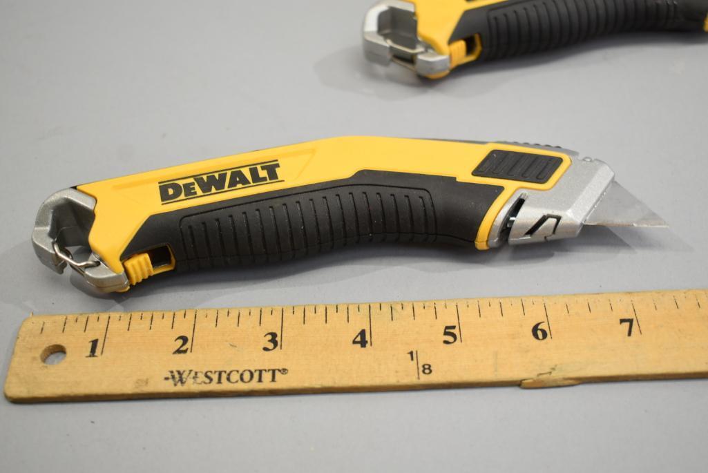 8 Dewalt Retractable Knives