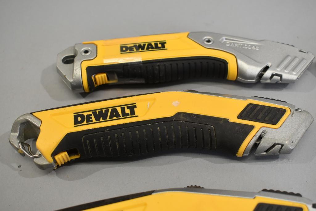 8 Dewalt Retractable Knives