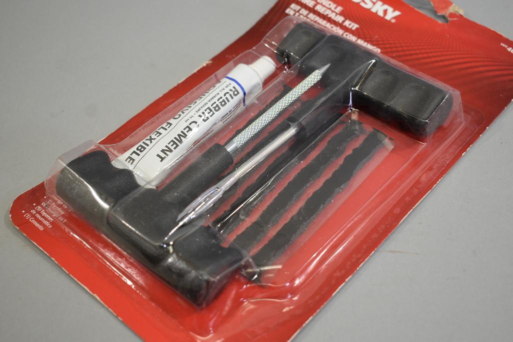 2 Husky T-Handle Tire Repair Kits