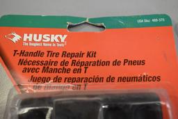 2 Husky T-Handle Tire Repair Kits