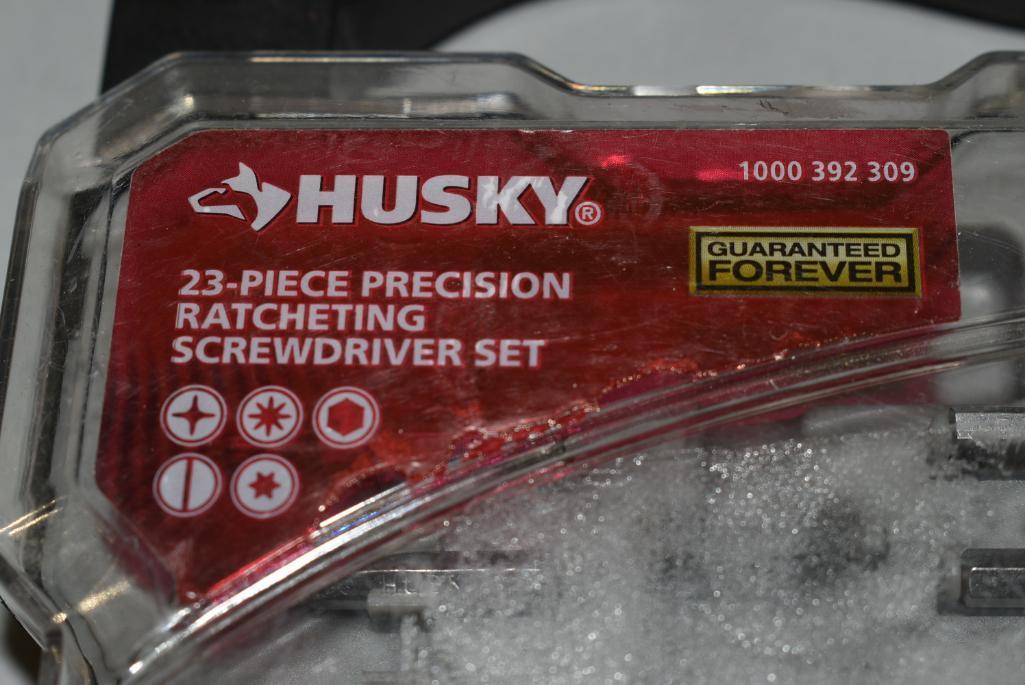 Husky Precision Ratcheting Screwdriver Set