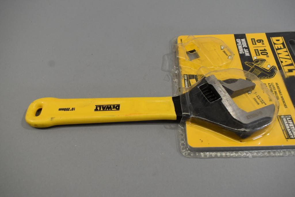 Dewalt Wide Jaw Opening Adjustable Wrench