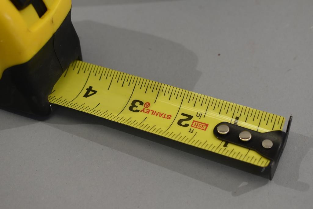 3 Stanley Fat Max 35ft Tape Measures