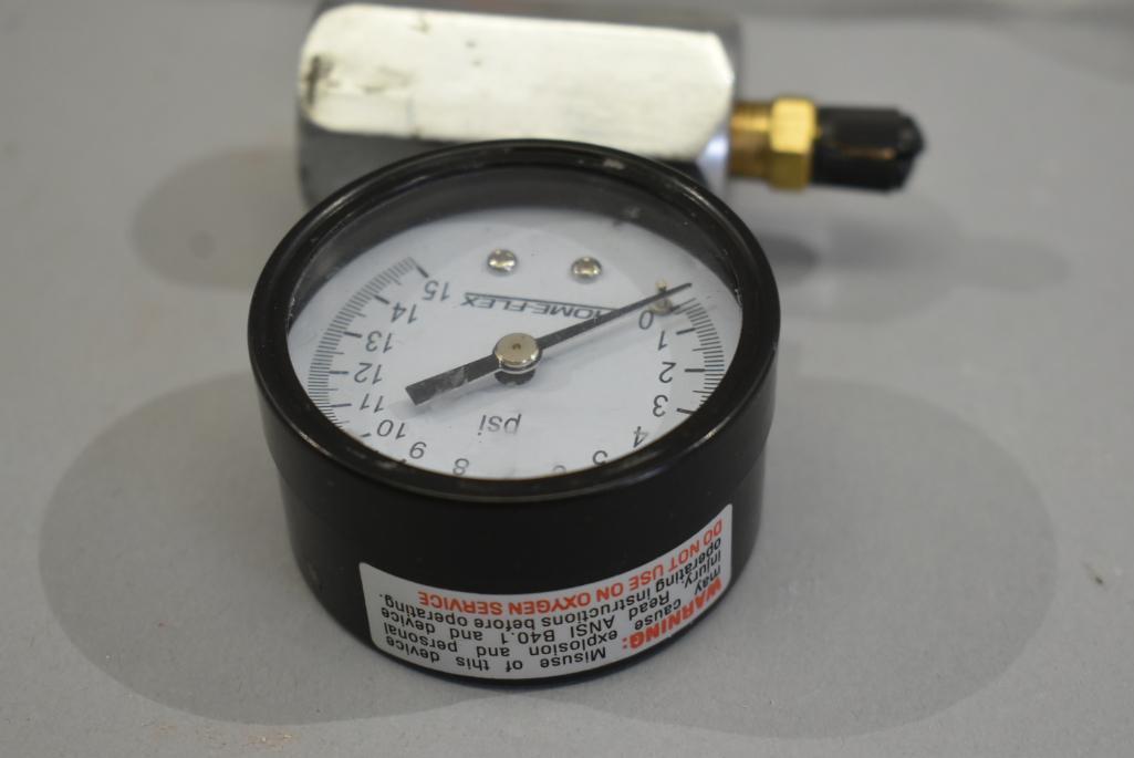 Home Flex Pressure Test Gauge