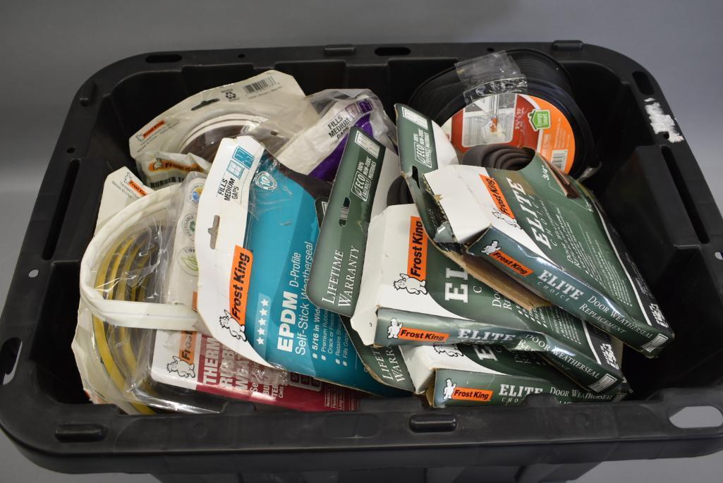 Bin Of Assorted Door Weatherseal Packs