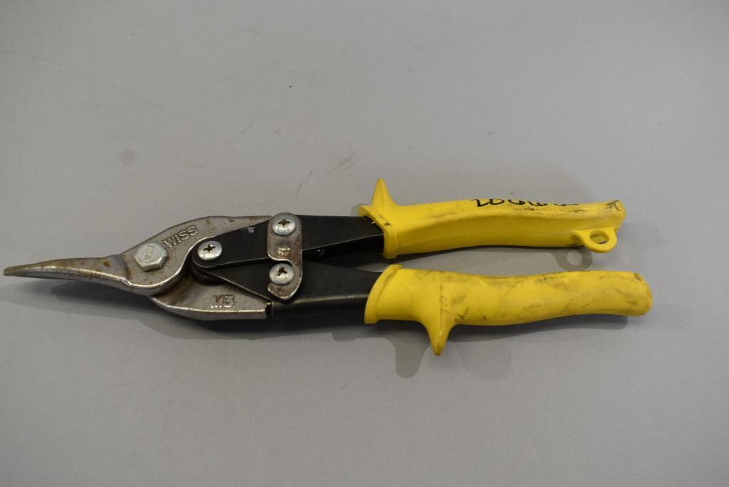 3 WISS Aviation Metal Cutting Snips