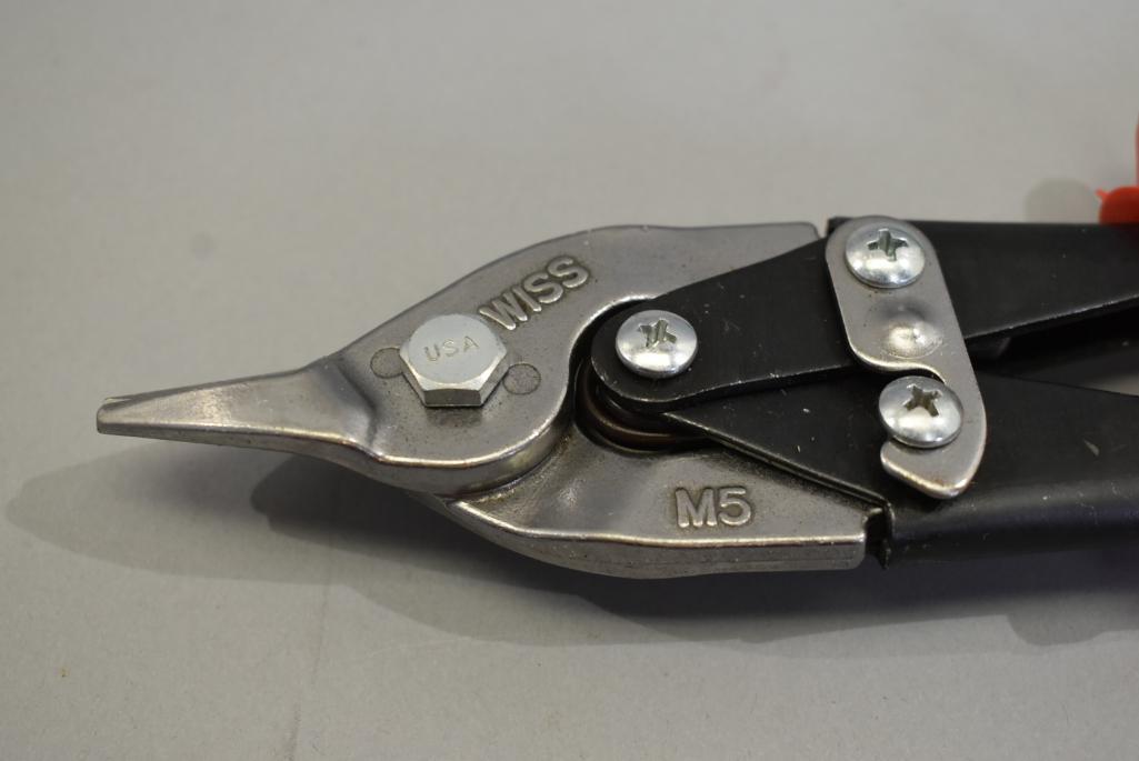 4 WISS Aviation Metal Cutting Snips