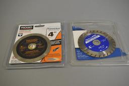 2 4in Diamond Saw Blades