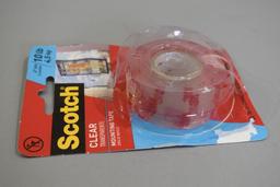 2 Rolls Of 3m Scotch Clear Mounting Tape