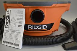 Ridgid 6 Gallon Wet/Dry Shop Vacuum