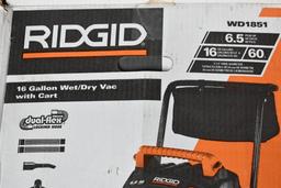 Ridgid 16 Gallon Wet/Dry Shop Vacuum