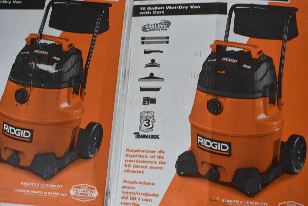 Ridgid 16 Gallon Wet/Dry Shop Vacuum