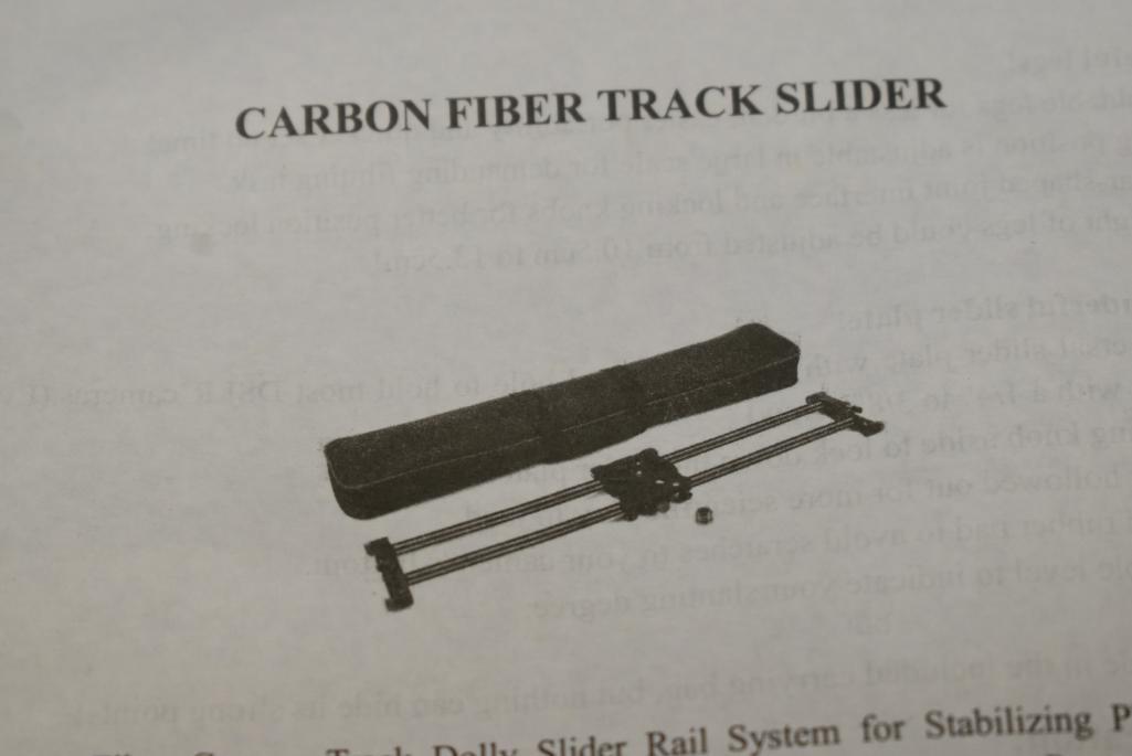 Neewer Carbon Fiber Camera Track Dolly Slider Rail System