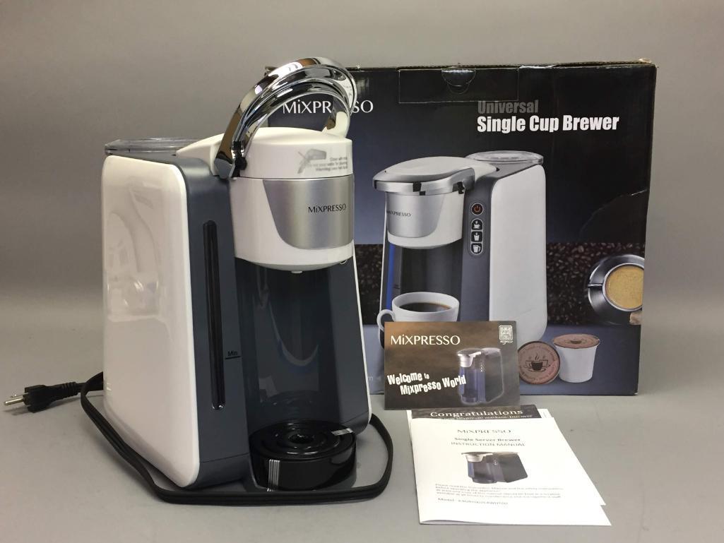 MiXPRESSO Universal Single Cup Brewer