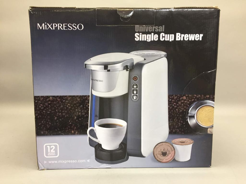 MiXPRESSO Universal Single Cup Brewer