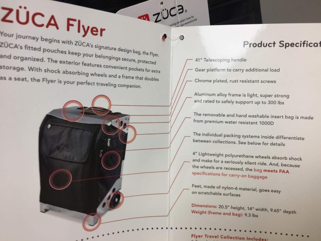 Zuca Pro Carry On Smart Suitcase