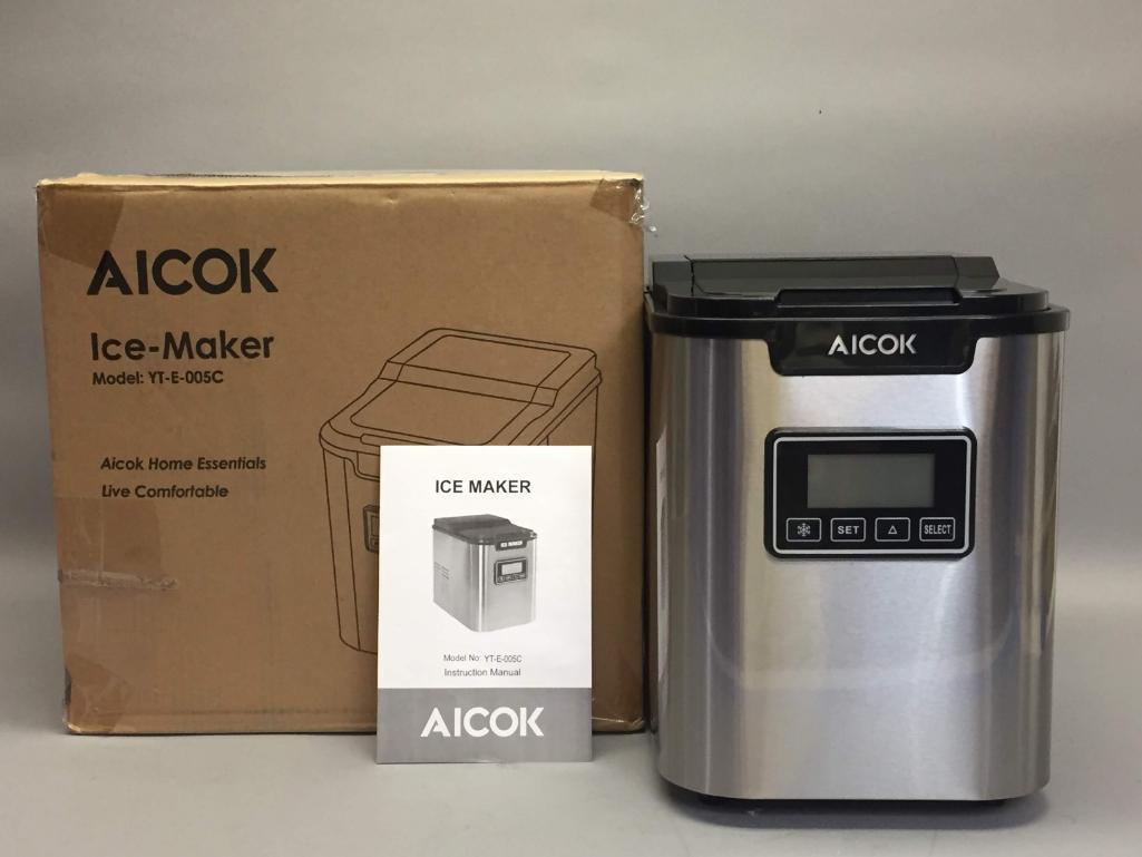 Aicok Countertop Ice Machine