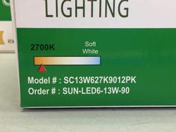 7 Sunco Lighting LED Retrofit Can Light Kits