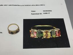 Tourmaline 14kt Yellow Gold Ring