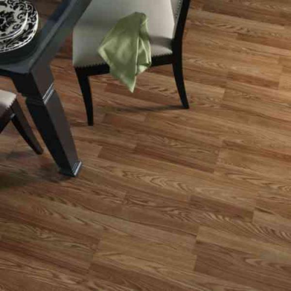 12 Cases Of Traffic Master Prescott Oak 12 mm Thick x 8.03 in. Wide x 47.64 in. Length Flooring