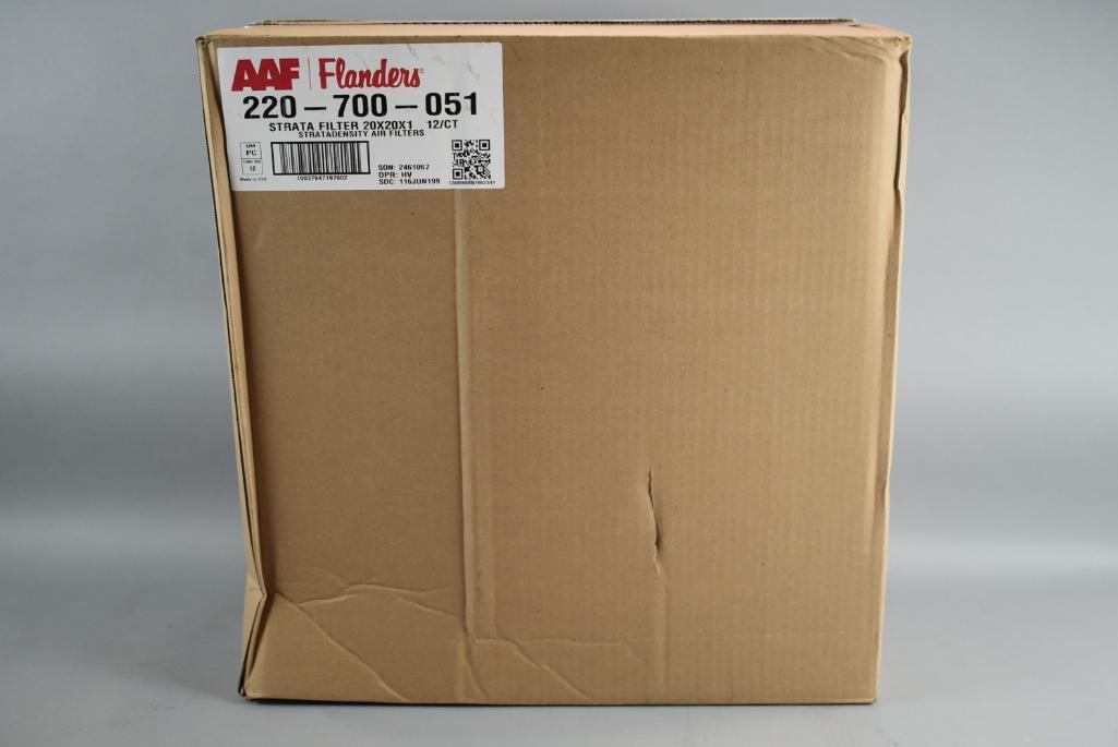 Case Of AAF Flanders Sratadensity Air Filters