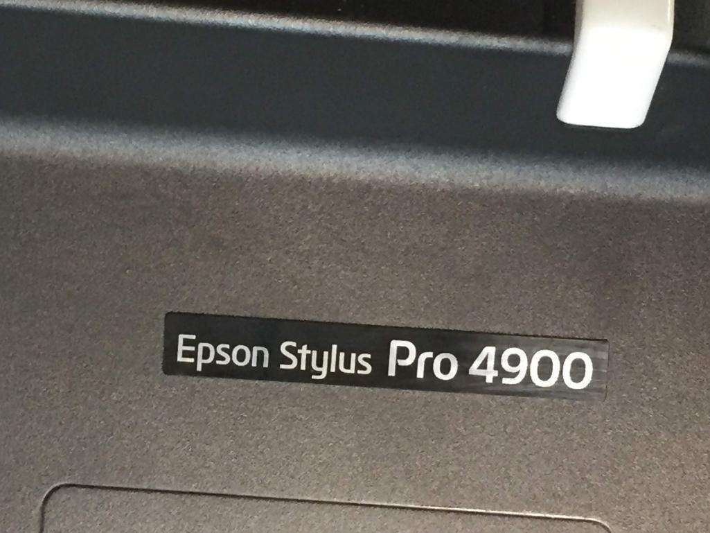 Epson Stylus Pro 4900 Large Format Color Inkjet Printer