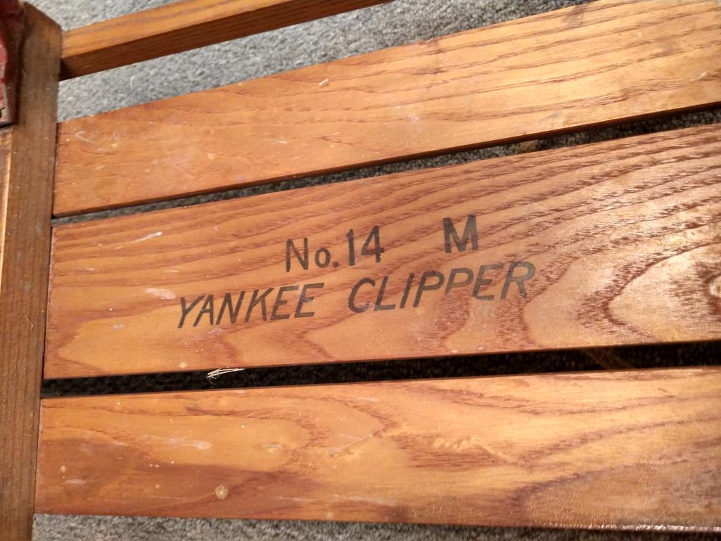 Vintage Yankee Clipper Snow Sled