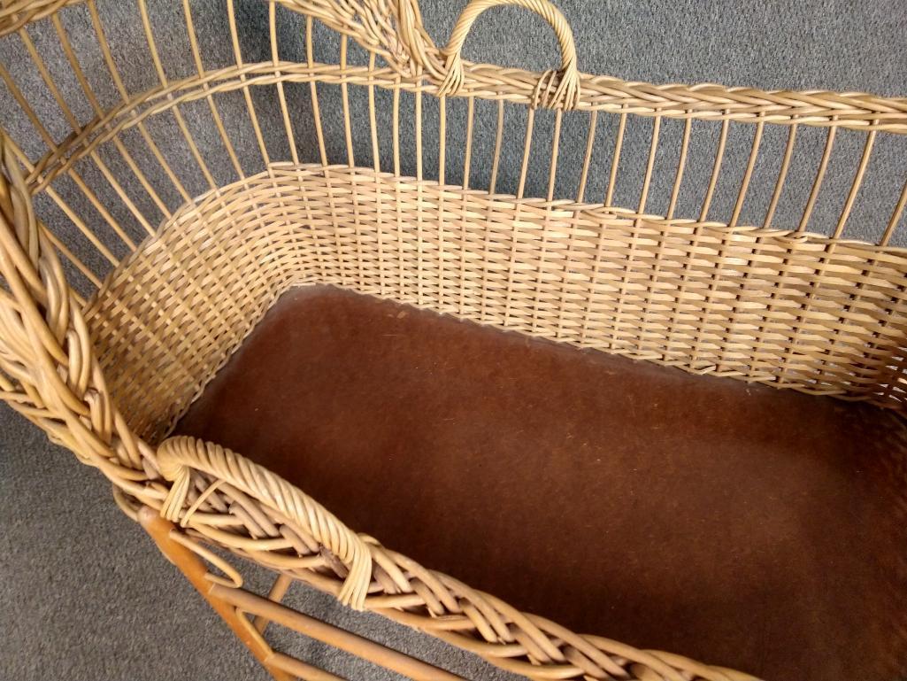 Wicker Bassinet