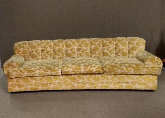 Vintage Yellow Sofa