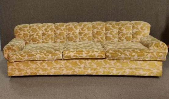 Vintage Yellow Sofa