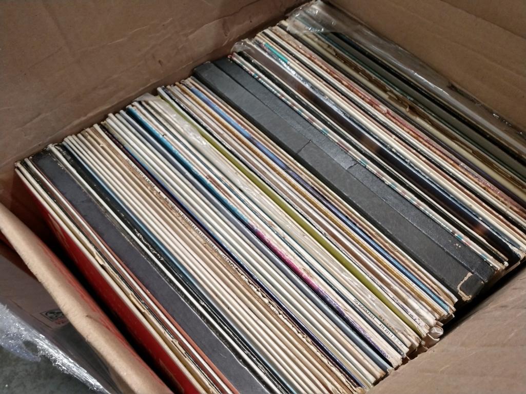 Pallet Full Of Vintage LP Record Albums