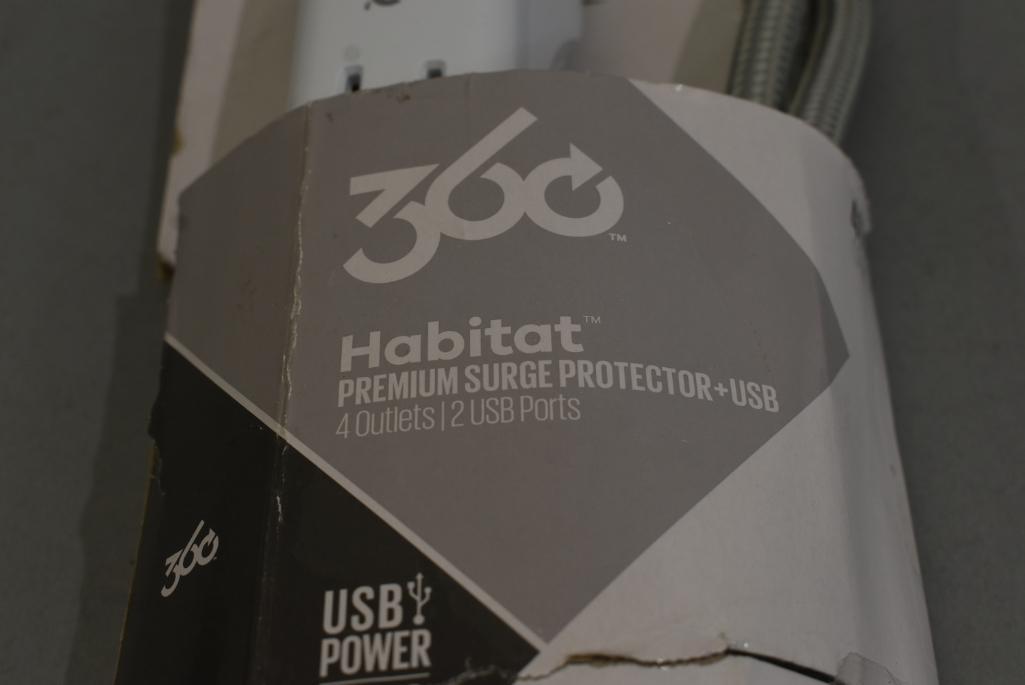 360 Habitat Premium Surge Protector Power Bar