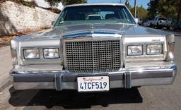 1986 Lincoln Town Car Cartier Designer Series