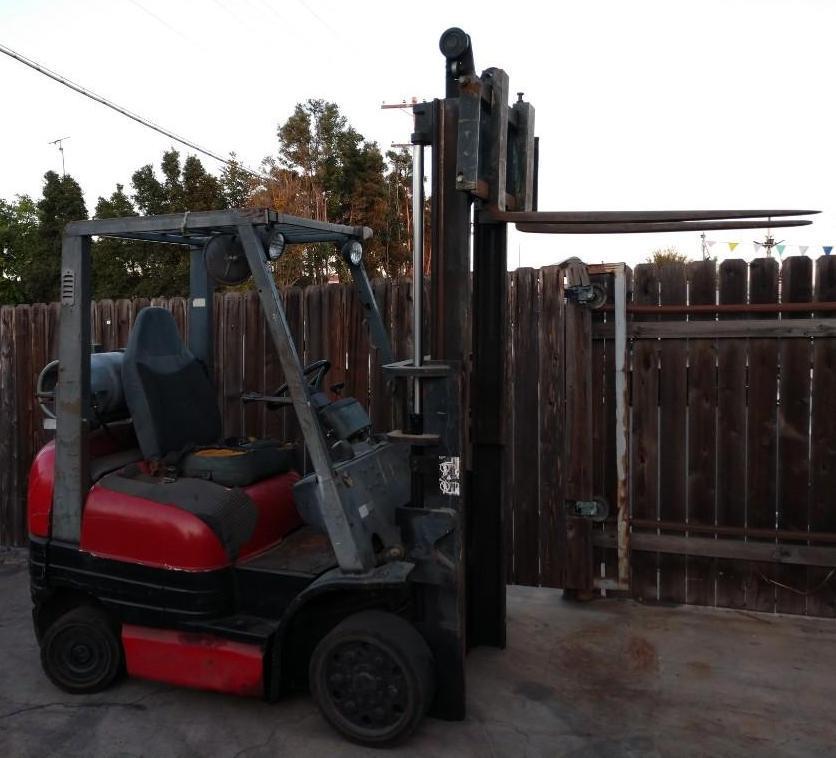 Toyota 5,500 Pound Capacity Propane Forklift