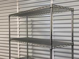 Rolling Metro Rack Wire Shelving