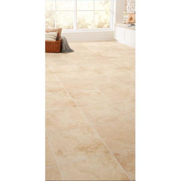 26 NEW Cases Of TrafficMASTER Atlantic Beige 18 in x 18 in Ceramic Floor and Wall Tiles