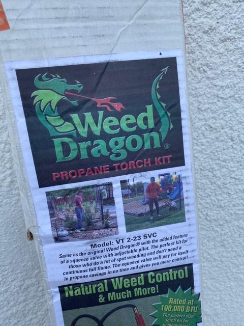 Weed Dragon Garden Torch Kit