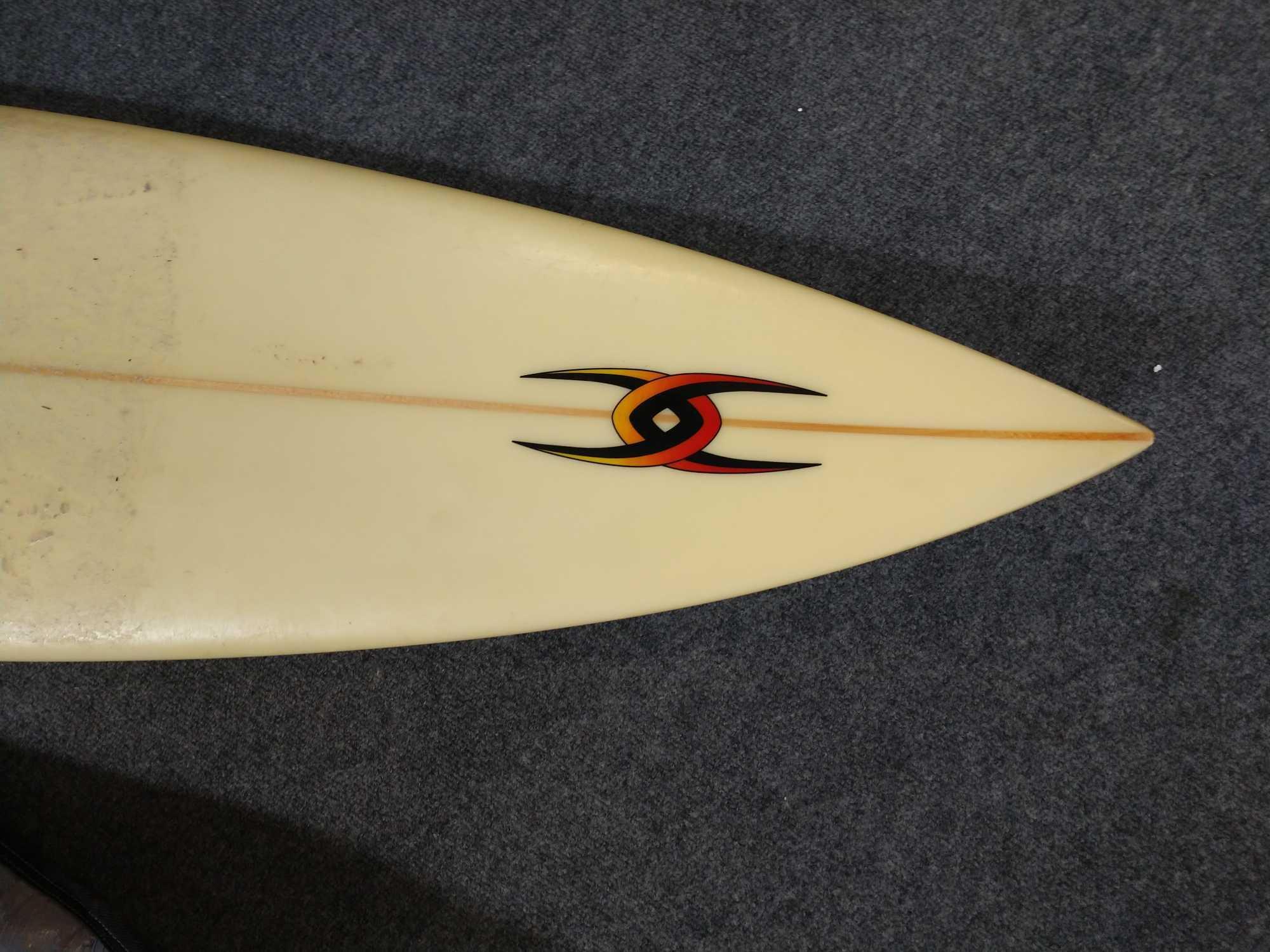 Surfboard With Travel Bag