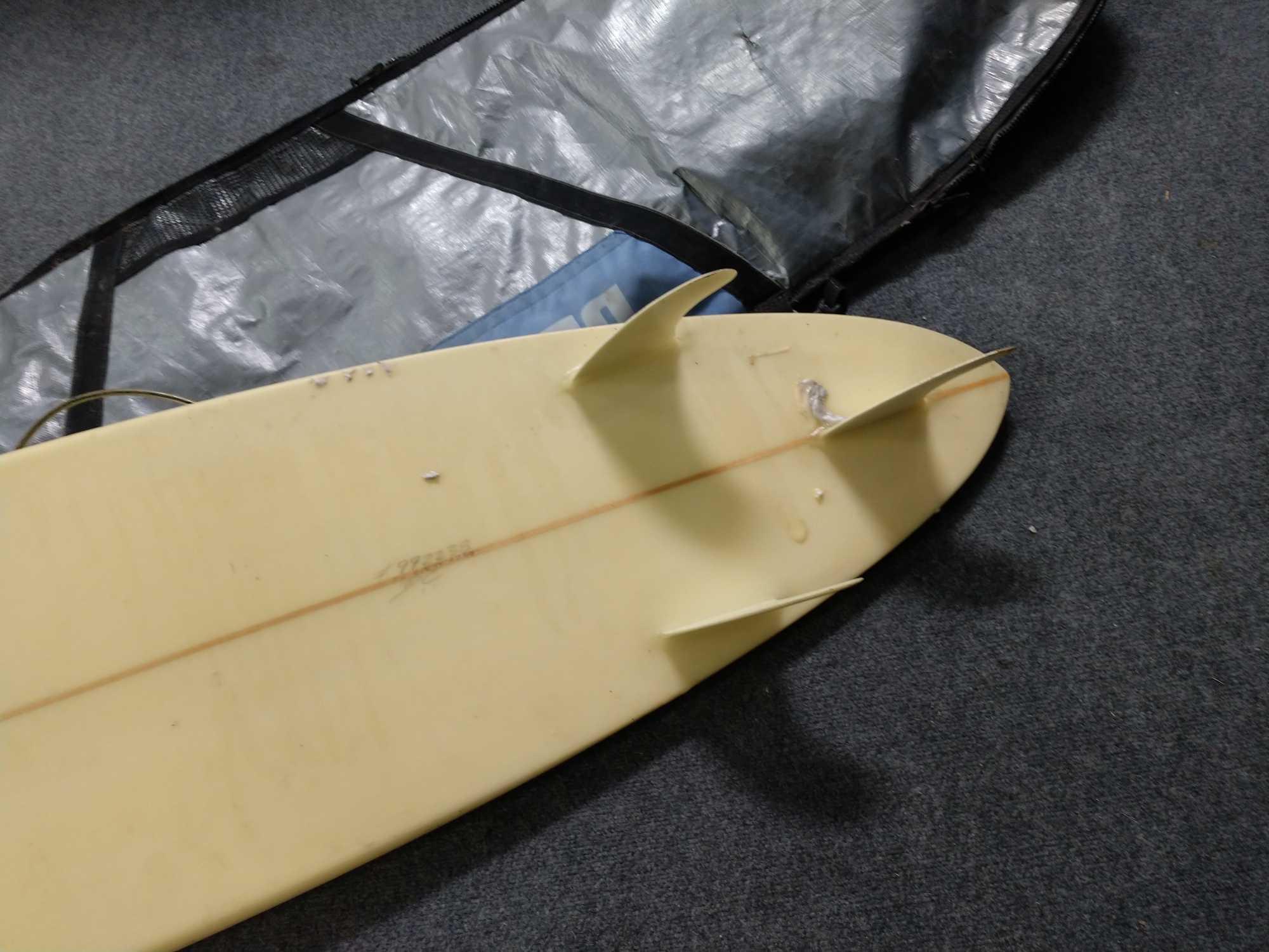 Surfboard With Travel Bag