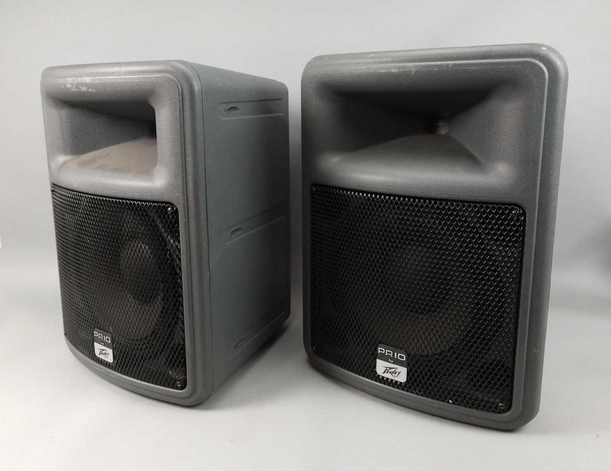 2 Peavy Prio Speakers