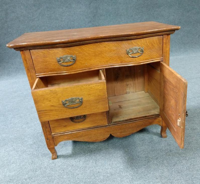 Antique Oak Cabinet