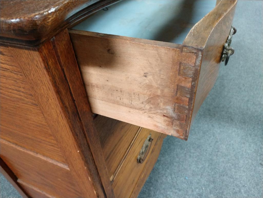 Antique Oak Cabinet